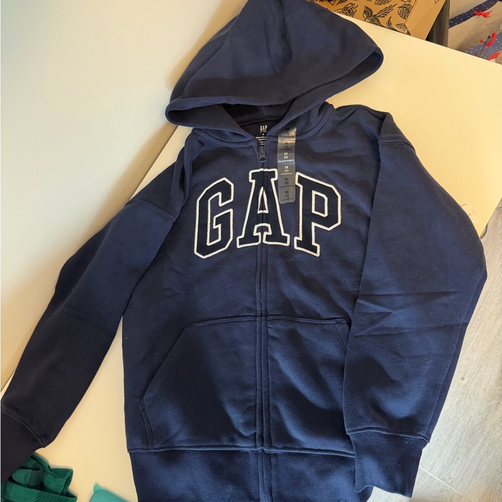 GAP Kids Dark Blue Zip-Up Hoodie